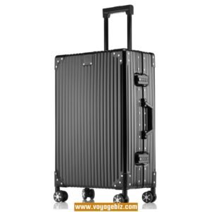 Wholesale Magnesium-Aluminum Alloy Luggage | TSA Lock, Aluminum Frame, 360° Silent Spinner Wheels | Durable Hard Shell Suitcase in 20" 24" 26" 29" for Travel & Business PAHX1805